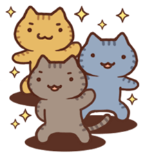 Energetic Cats! sticker #13601792