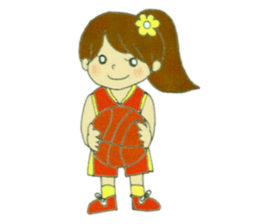 lovely happy girl Emma sticker #13602404