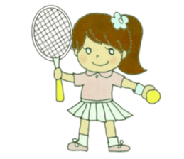 lovely happy girl Emma sticker #13602416