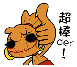 Voodoo Doll and Sunny Doll sticker #13602670