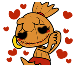 Voodoo Doll and  Sunny Doll sticker #13602677