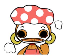 Voodoo Doll and  Sunny Doll sticker #13602686