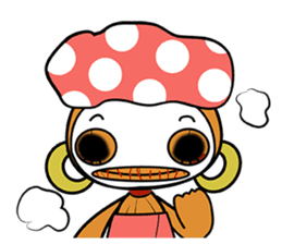 Voodoo Doll and Sunny Doll sticker #13602686