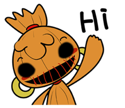 Voodoo Doll and  Sunny Doll sticker #13602687