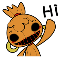 Voodoo Doll and Sunny Doll sticker #13602687