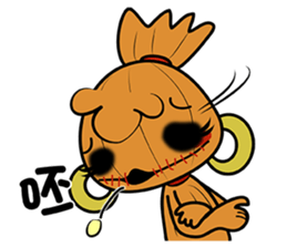 Voodoo Doll and  Sunny Doll sticker #13602688