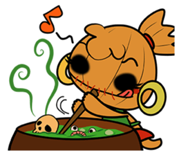 Voodoo Doll and  Sunny Doll sticker #13602691