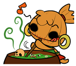 Voodoo Doll and Sunny Doll sticker #13602691