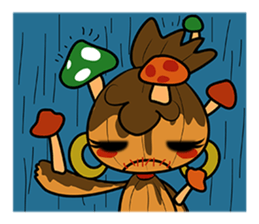 Voodoo Doll and  Sunny Doll sticker #13602692