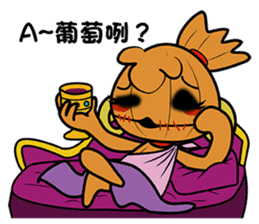 Voodoo Doll and Sunny Doll sticker #13602696