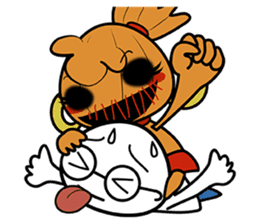 Voodoo Doll and Sunny Doll sticker #13602697