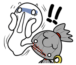 Voodoo Doll and Sunny Doll sticker #13602698