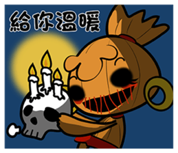 Voodoo Doll and  Sunny Doll sticker #13602704