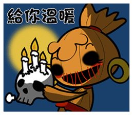 Voodoo Doll and Sunny Doll sticker #13602704