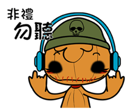 Voodoo Doll and  Sunny Doll sticker #13602705