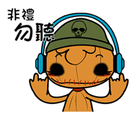 Voodoo Doll and Sunny Doll sticker #13602705