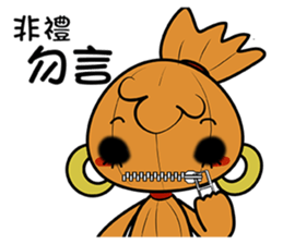 Voodoo Doll and  Sunny Doll sticker #13602707