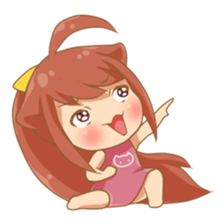 Cute Emilly sticker #13602824