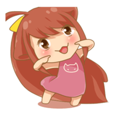 Cute Emilly sticker #13602825