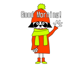 okappanda chan winter sticker #13602974