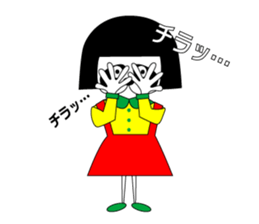 okappanda chan winter sticker #13602981