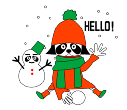 okappanda chan winter sticker #13602983