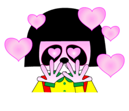 okappanda chan winter sticker #13602984