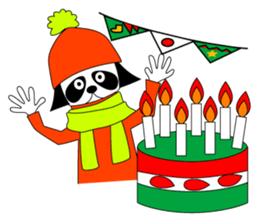 okappanda chan winter sticker #13602986