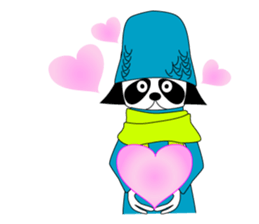 okappanda chan winter sticker #13602998