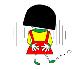 okappanda chan winter sticker #13603009