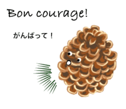 In The Forest (in Japanese and French) sticker #13603400