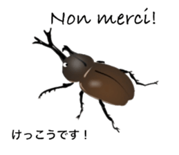 In The Forest (in Japanese and French) sticker #13603407