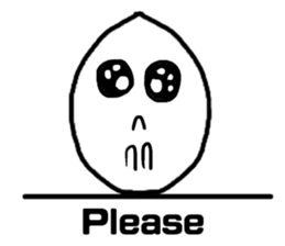 egg people sticker #13603573