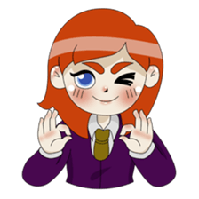 Student Lucy sticker #13603827