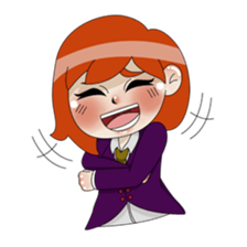 Student Lucy sticker #13603851