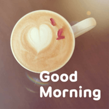Good morning latte sticker #13604030