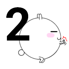 shiromaruusagi Sticker 2