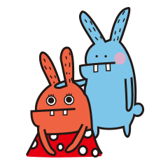Mr. blue rabbit