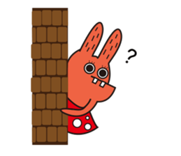 Mr. blue rabbit sticker #13604268