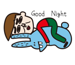 Mr. blue rabbit sticker #13604296
