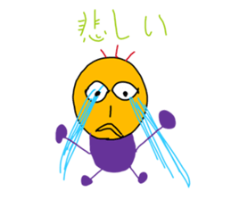 a little monkey. sticker #13604326