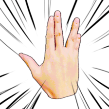 Fleming's left hand rule sticker #13604838