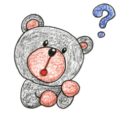 Ku-kun the bear sticker #13605648