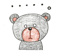 Ku-kun the bear sticker #13605649