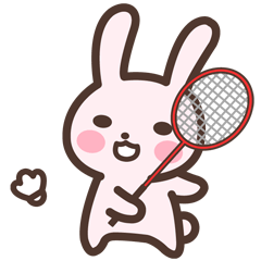 Badminton Rabbit 4 By Potato Junkie