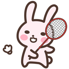 Badminton Rabbit 4 By Potato Junkie Badminton Rabbit 4 By Potato Junkie