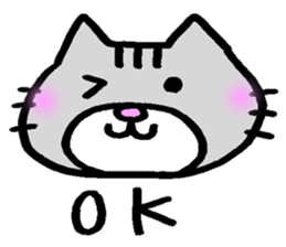 Myuu Myu of a cat sticker #13606520