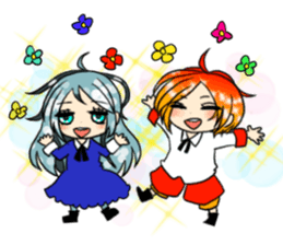Natsu and Fuyu sticker #13607445