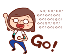 Daily life of Katsu! sticker #13607880