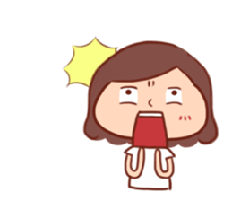 Daily life of Katsu! sticker #13607917